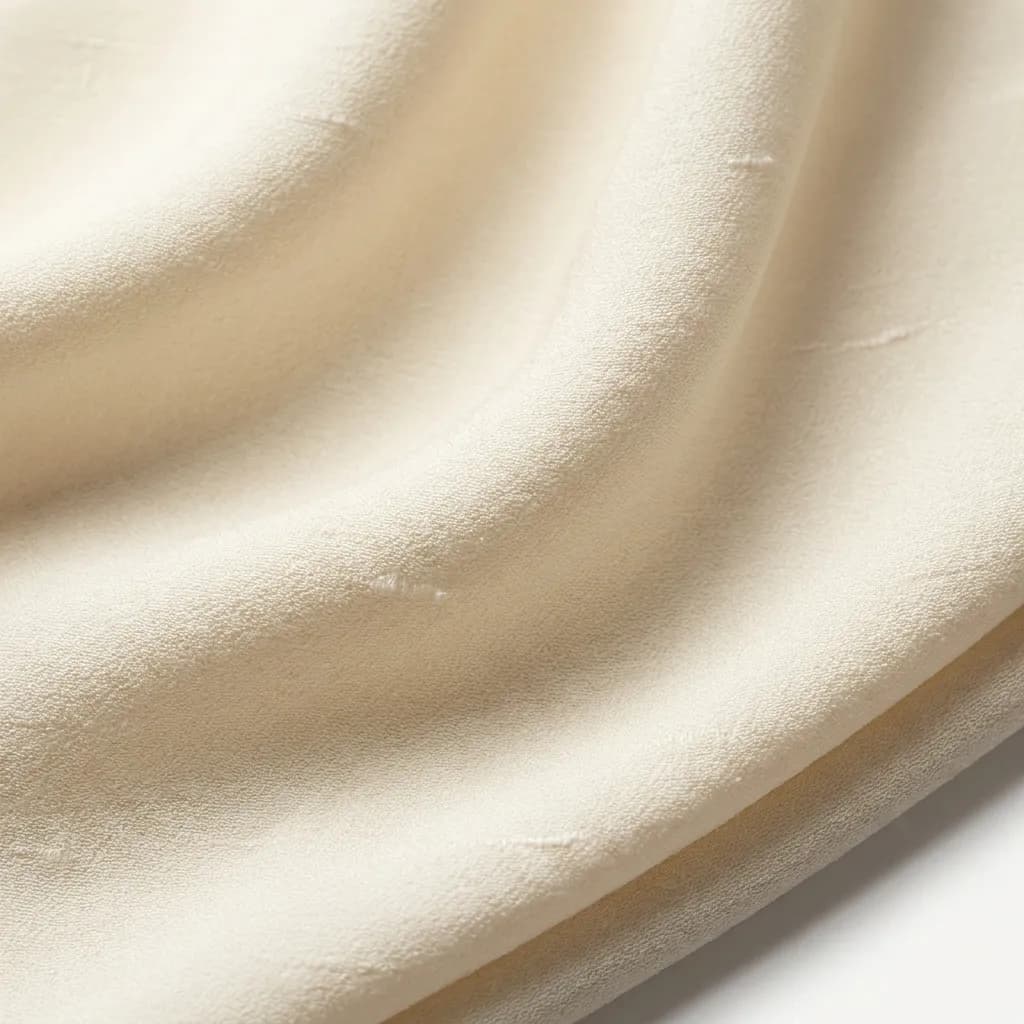 Belgravia Ivory Wool Silk Crepe 2