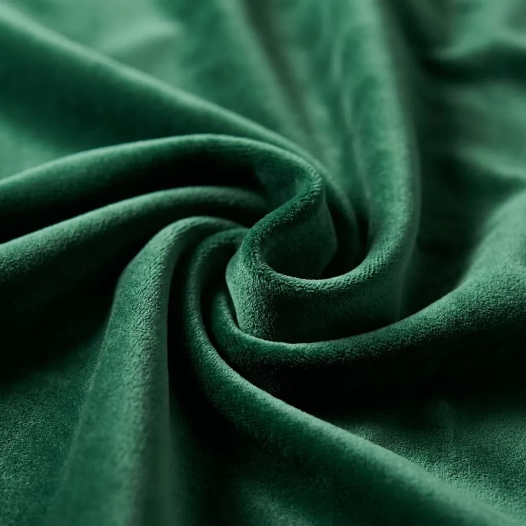 Mayfair Emerald Silk Velvet 3