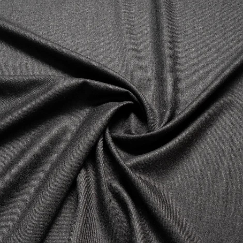 Loro Piana Charcoal Grey Cashmere Award Suiting 3
