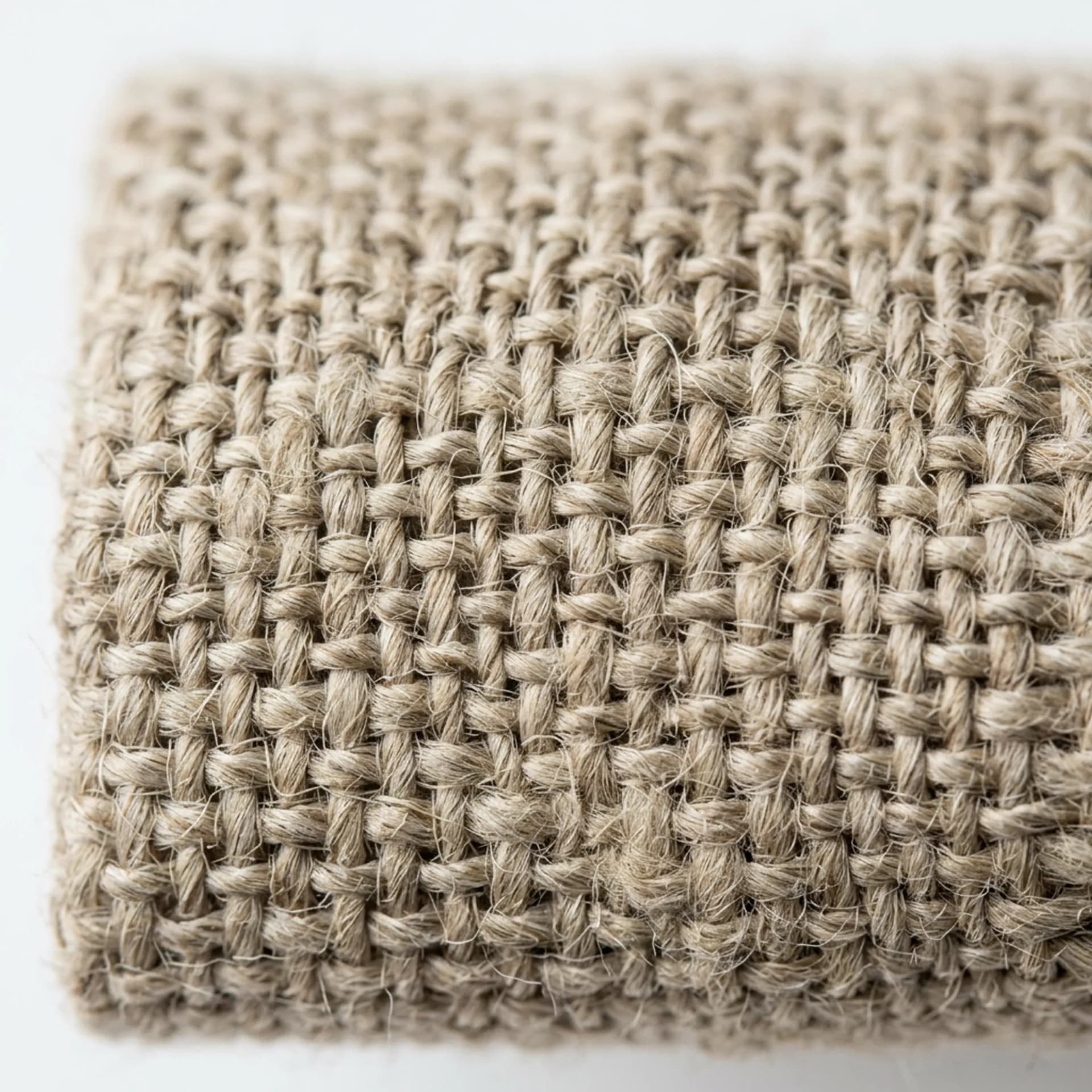 Piccadilly Stone Linen-Wool Hopsack 2