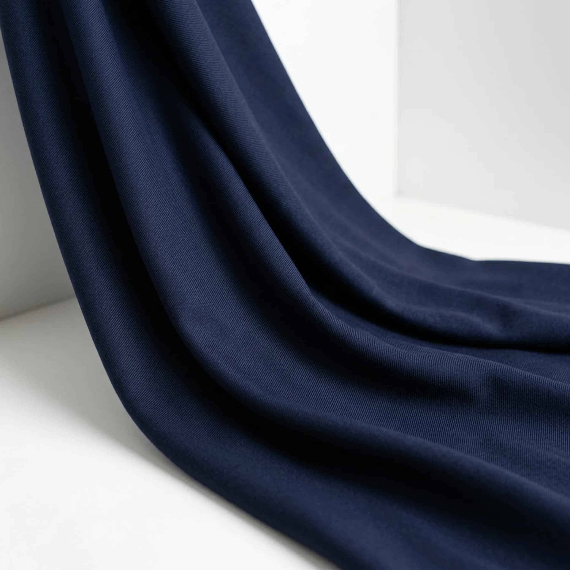 Savile Navy Super 120s Worsted Twill 4