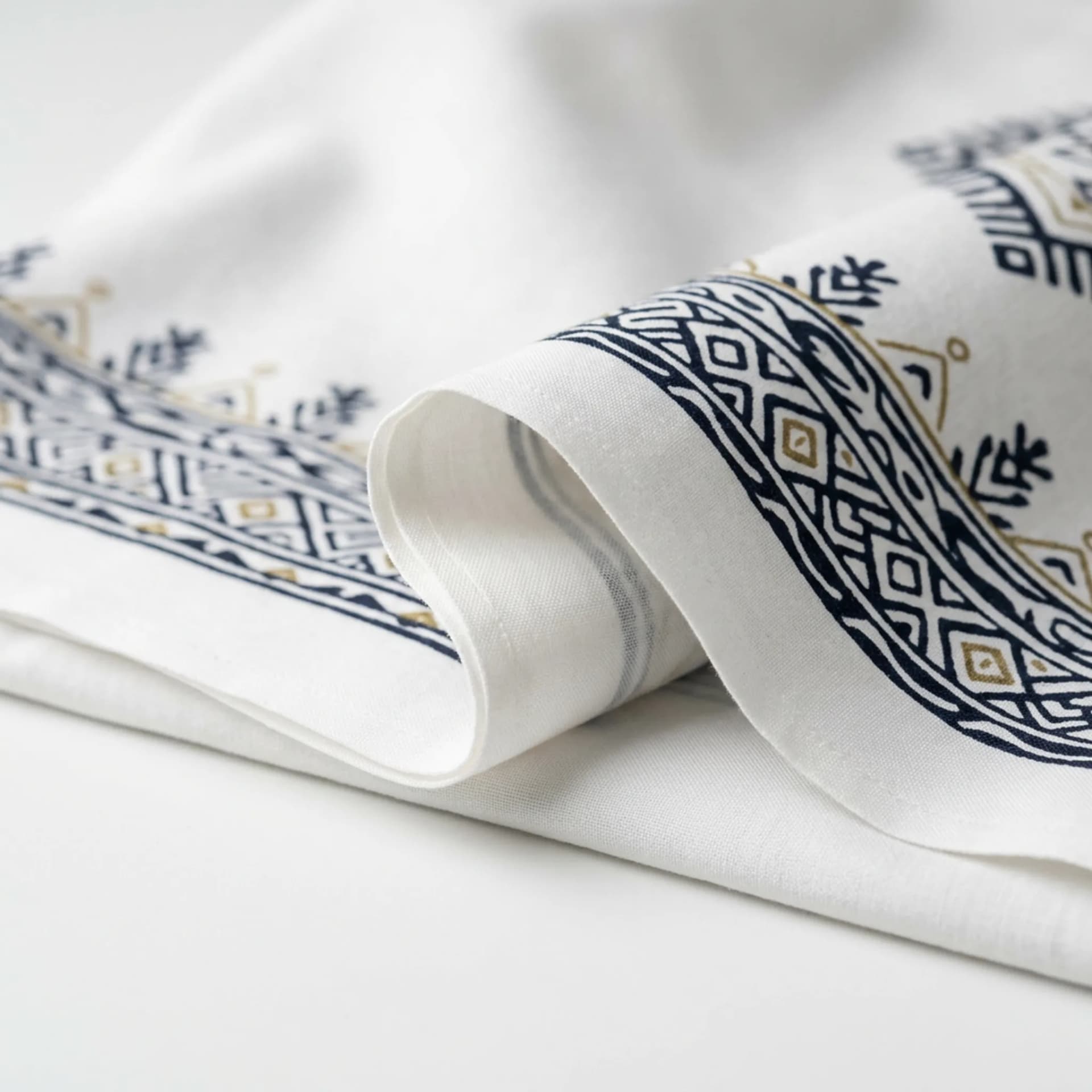 Placement Print Cotton Poplin Test Panel 3