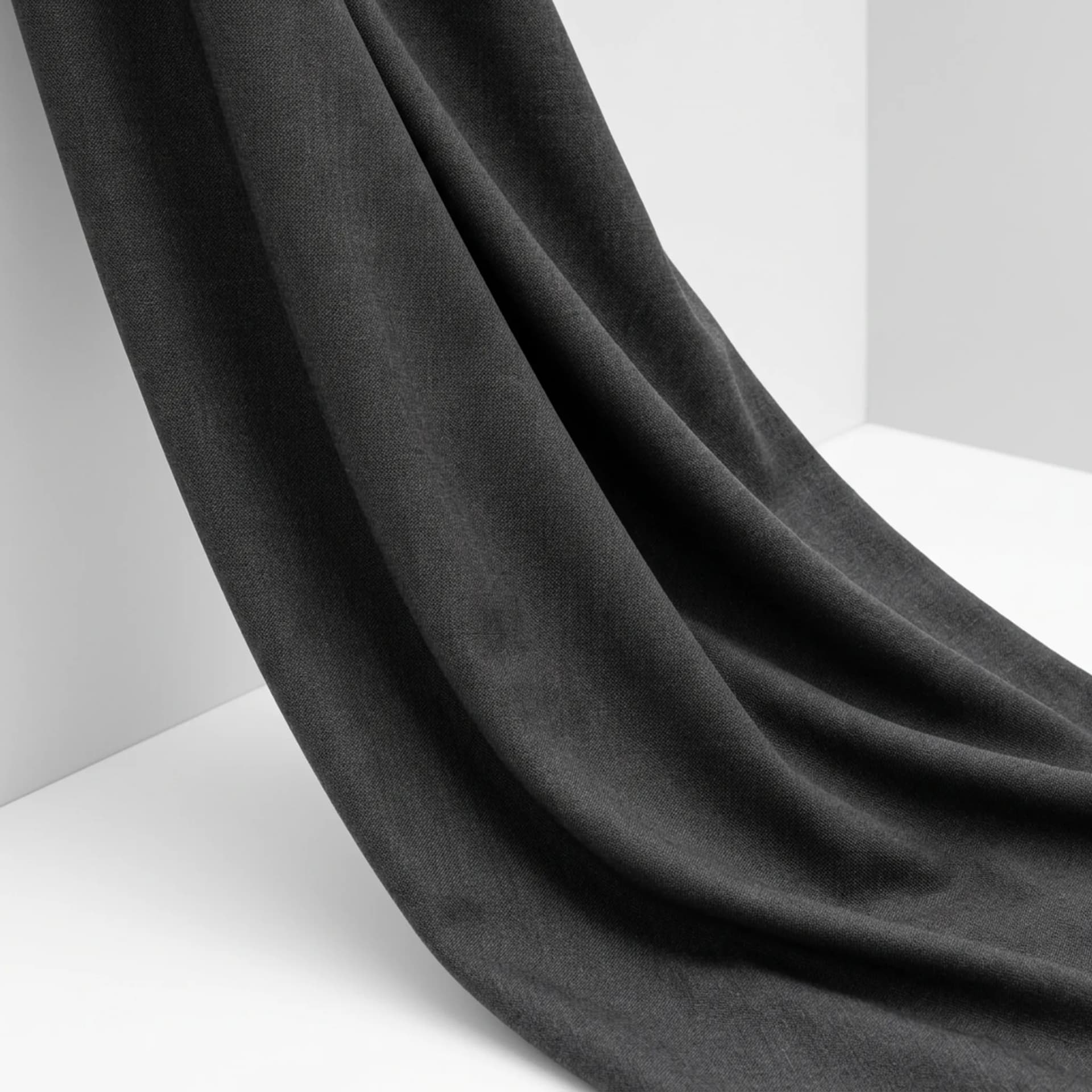 Pall Mall Charcoal Tropical Wool 4