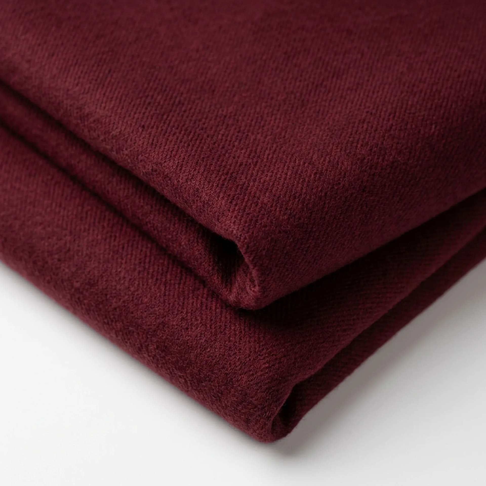 Soho Burgundy Brushed Cotton Twill 3