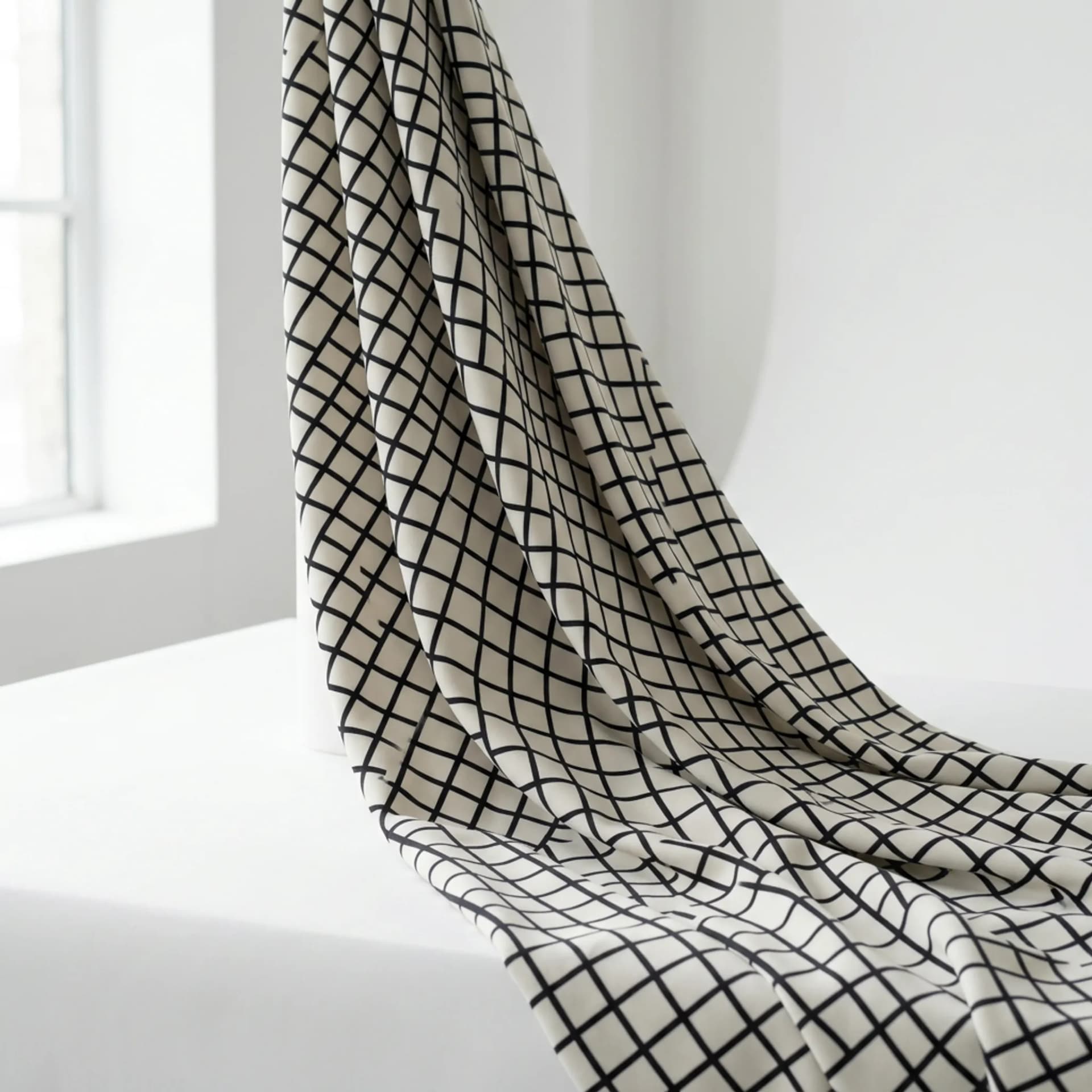 Atelier Grid Digital Scuba Print 4