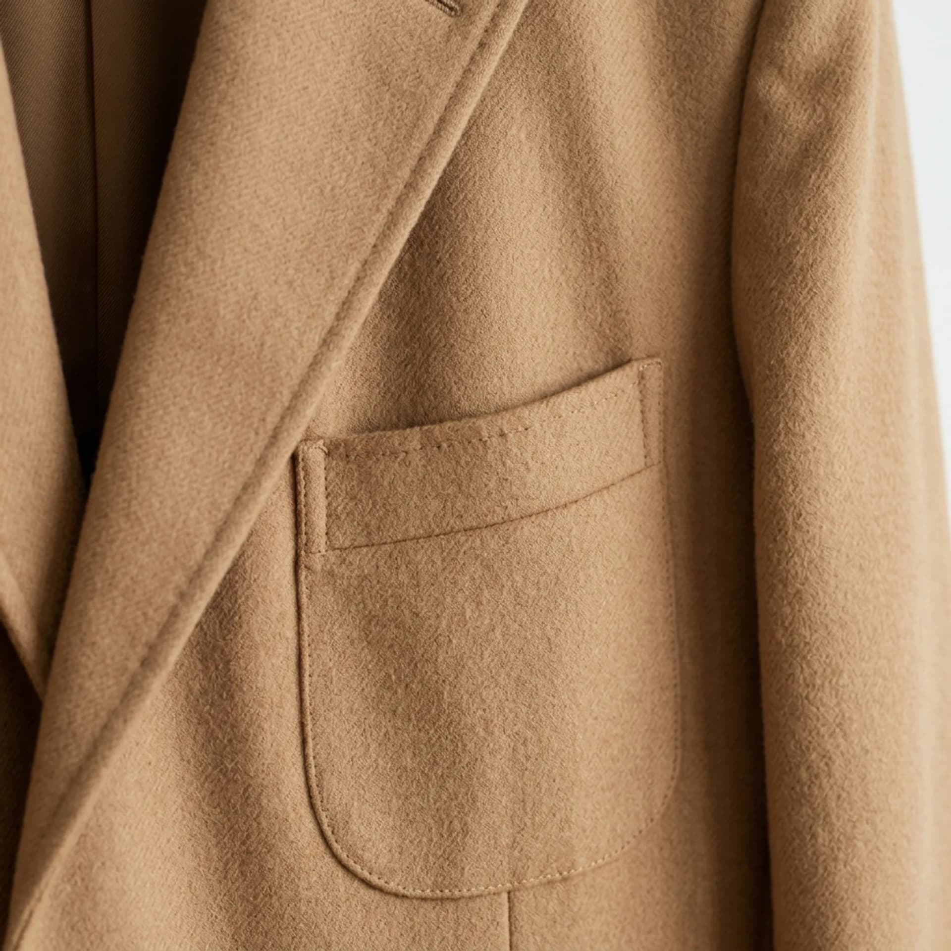 Mayfair Camel Single-Breasted Blazer 3