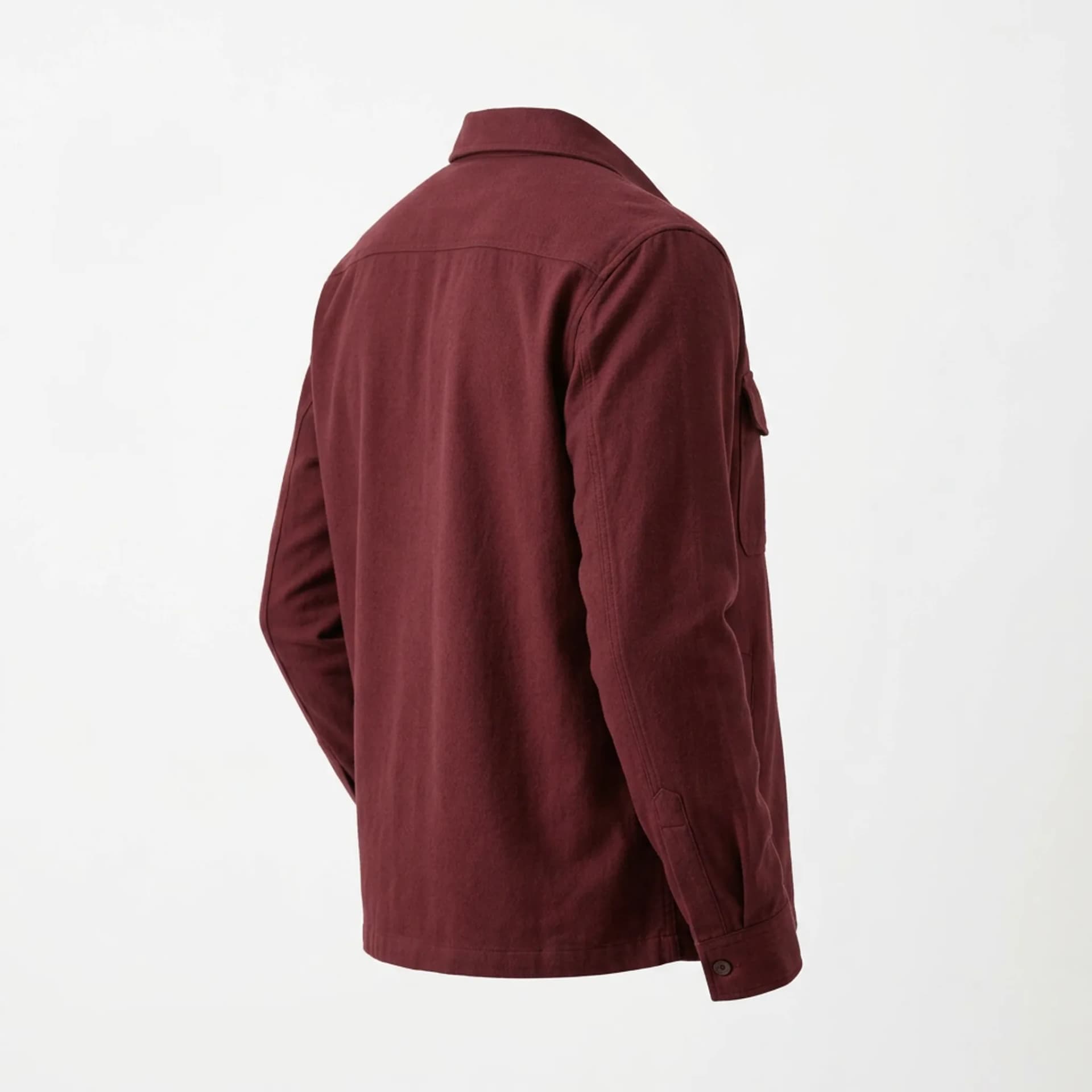 Soho Burgundy Overshirt Jacket 4