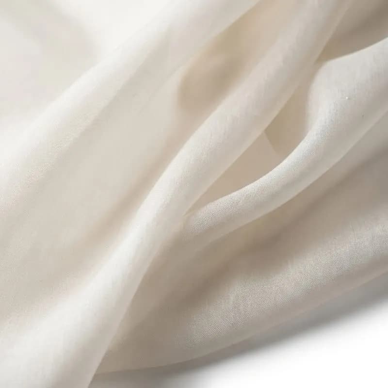 Knightsbridge Pearl Silk Organza