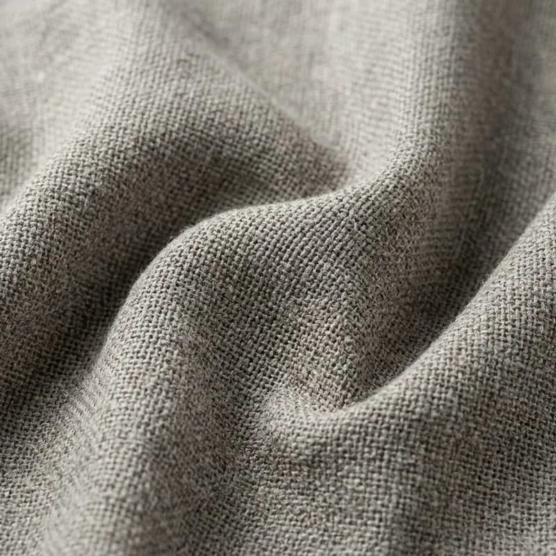 Piccadilly Stone Linen-Wool Hopsack