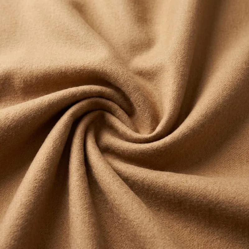 Mayfair Camel Wool Cashmere Flannel