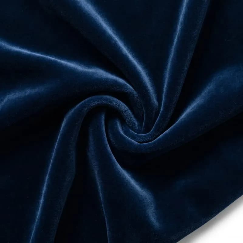 Sloane Midnight Silk Velvet