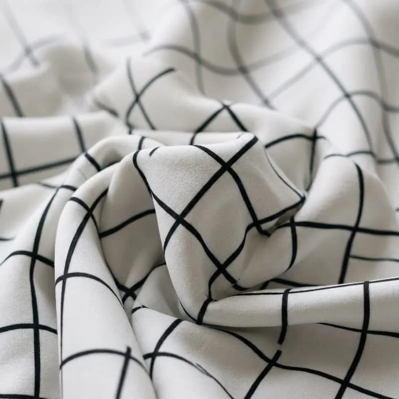 Atelier Grid Digital Scuba Print