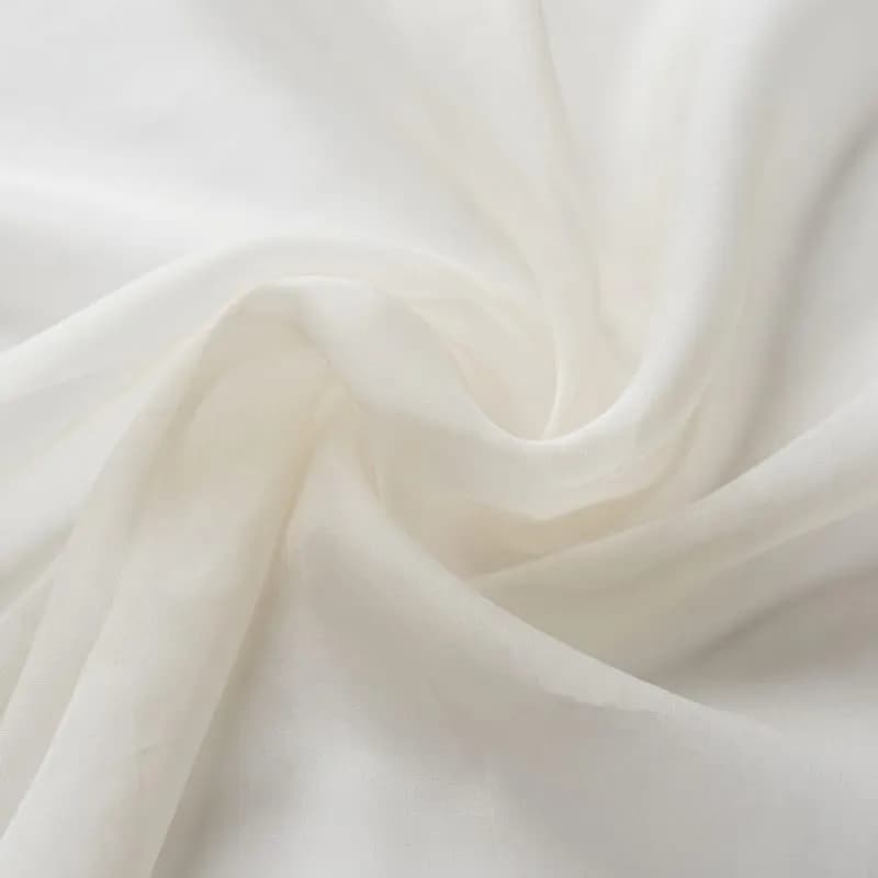 Kensington Pearl Silk Organza